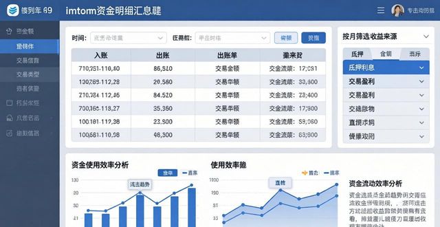 imToken资金明细：一键汇总资产报表