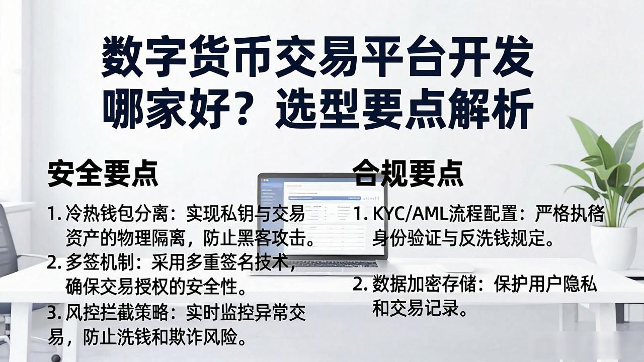 数字货币交易平台开发哪家好？选型要点解析