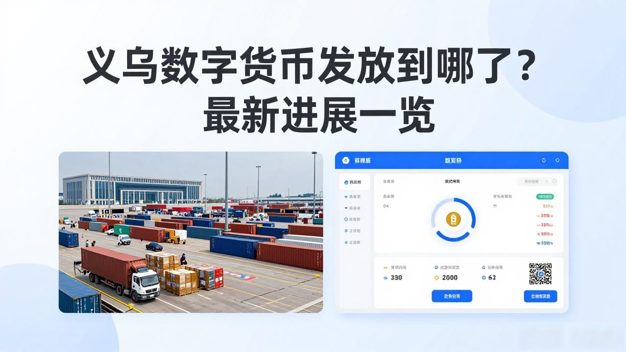 义乌数字货币发放到哪了？最新进展一览