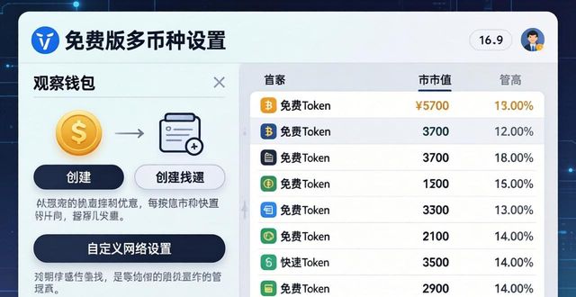 imToken免费版多币种设置：三步搞定资产搭配