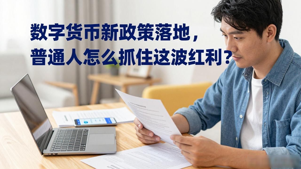 数字货币新政策落地，普通人怎么抓住这波红利？