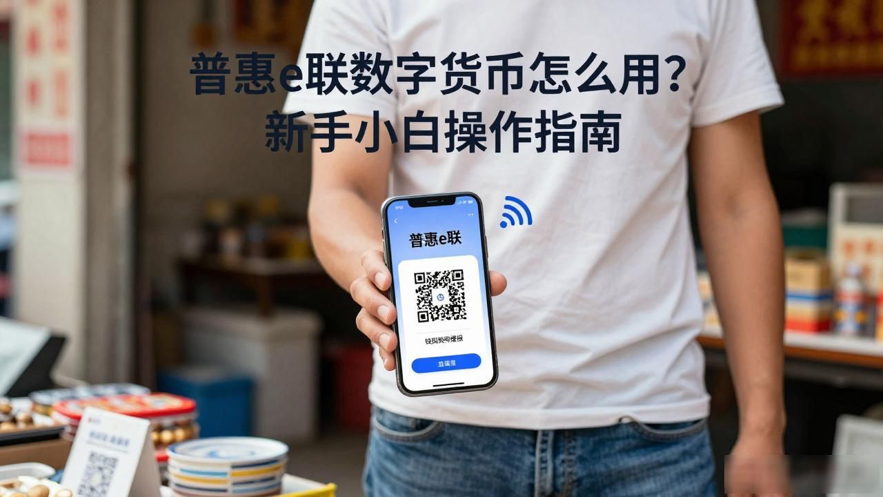 普惠e联数字货币怎么用？新手小白操作指南