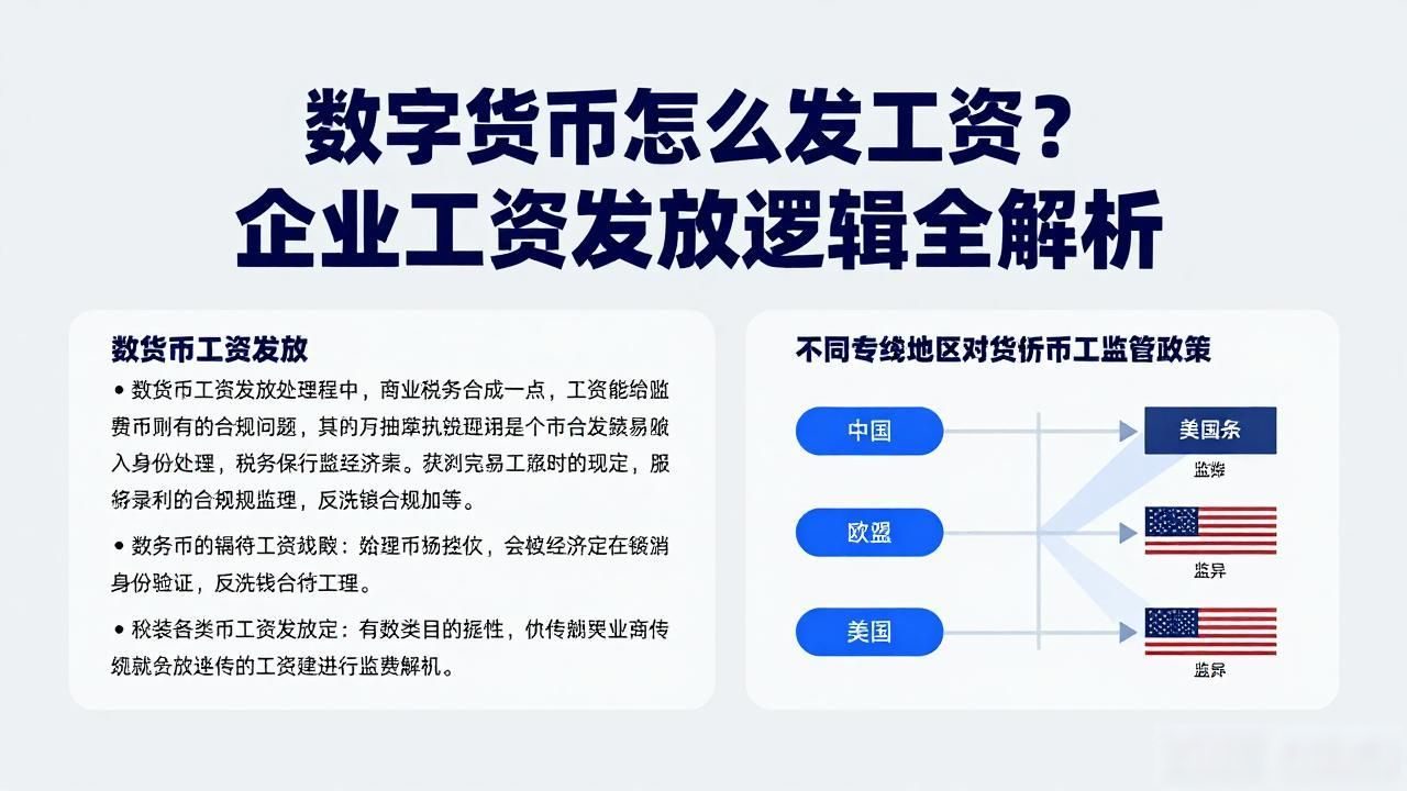 数字货币怎么发工资？企业工资发放逻辑全解析