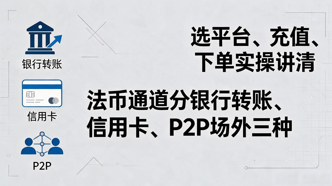 想买货币数字货币不知怎么下手？选平台、充值、下单实操讲清