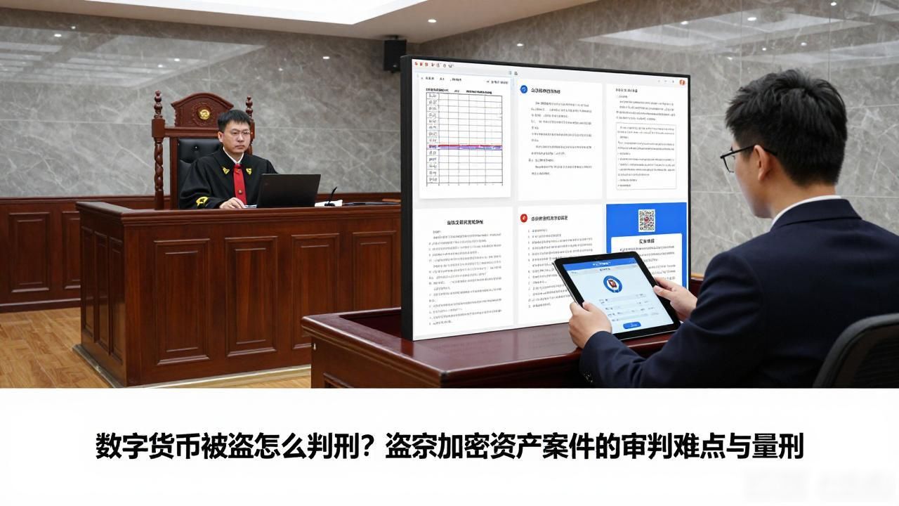 数字货币被盗怎么判刑？盗窃加密资产案件的审判难点与量刑