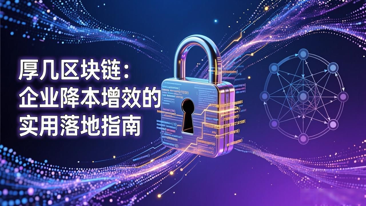 厚几区块链：企业降本增效的实用落地指南