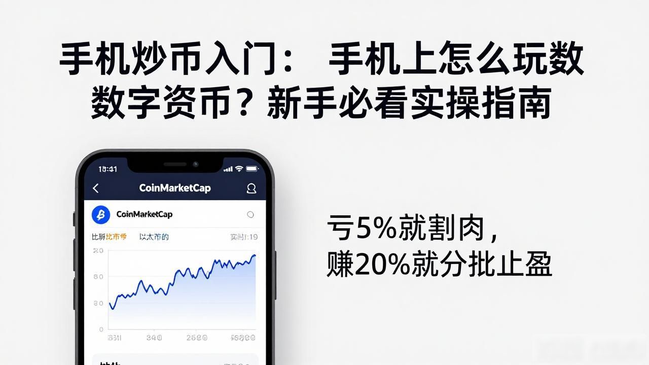 手机炒币入门：手机上怎么玩数字货币？新手必看实操指南