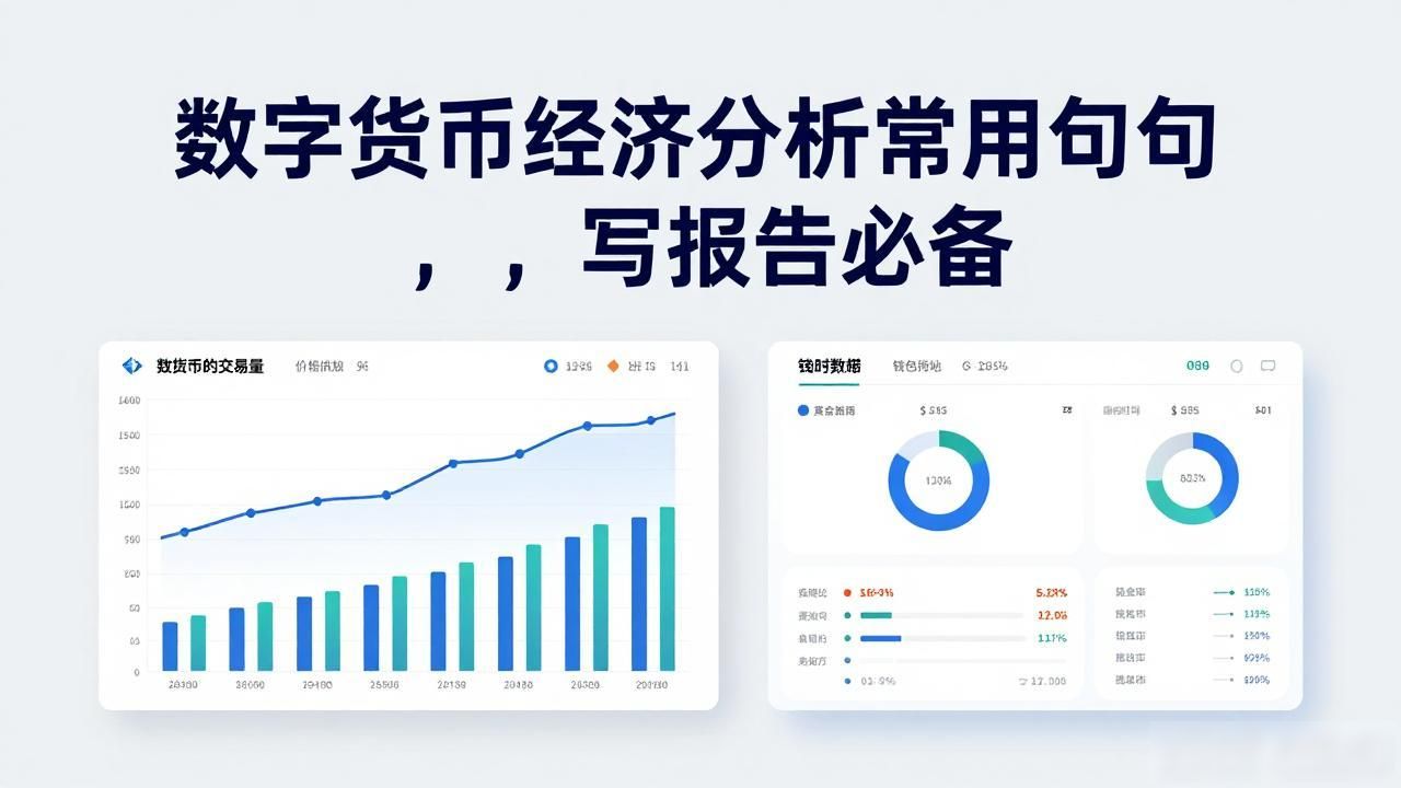 数字货币经济分析常用句子，写报告必备