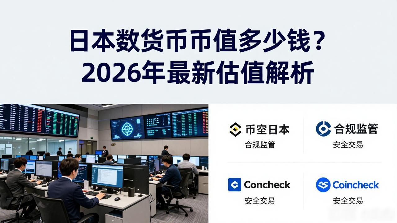 日本数字货币值多少钱？2026年最新估值解析