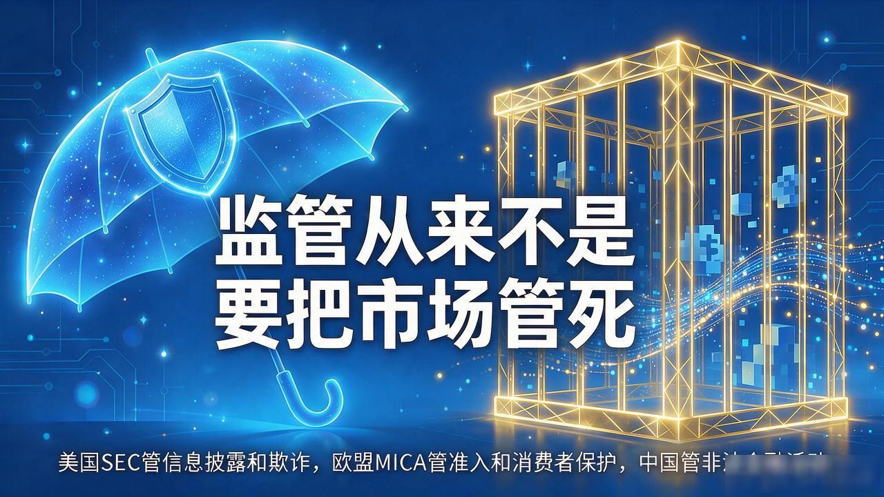 总听人说数字货币不接受监管，真出了事没人兜底，亏的却是你自己