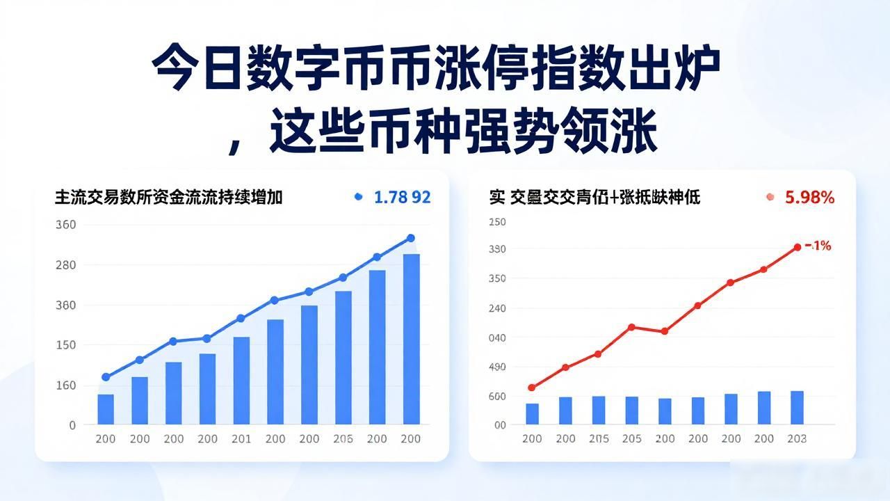 今日数字货币涨停指数出炉，这些币种强势领涨