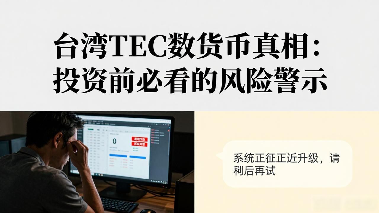 台湾TEC数字货币真相：投资前必看的风险警示