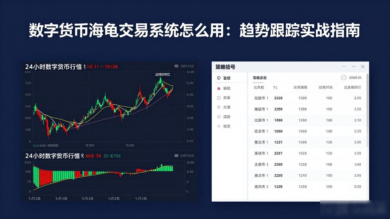 数字货币海龟交易系统怎么用：趋势跟踪实战指南