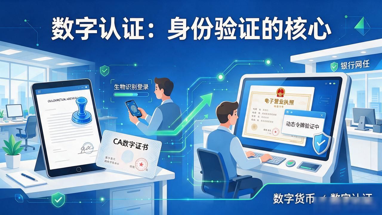 数字货币是数字认证吗？一个管电子货币，一个管身份凭证，别混了