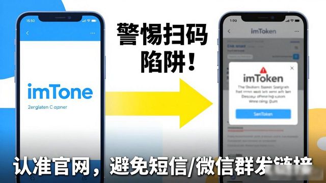 imToken钱包正版下载入口，如何教新手辨别真假并分享给朋友