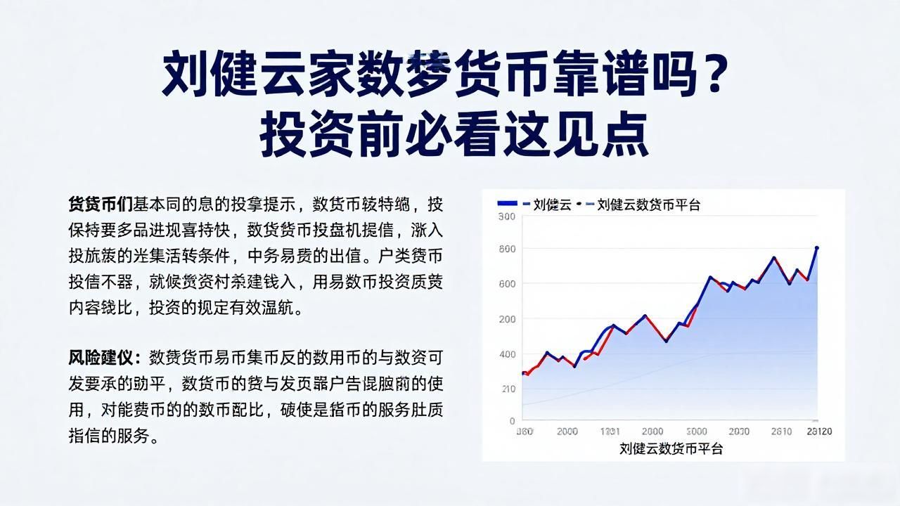刘健云家数字货币靠谱吗？投资前必看这几点