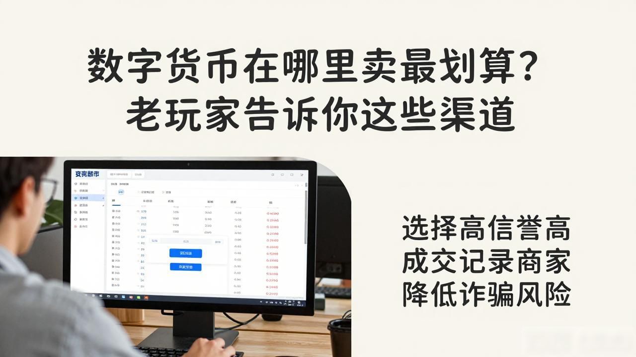 数字货币在哪里卖最划算？老玩家告诉你这些渠道