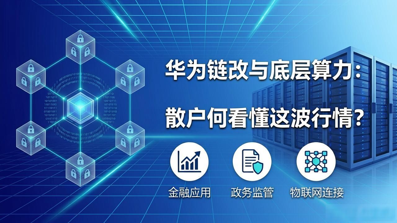 华为链改与底层算力：散户如何看懂这波行情？