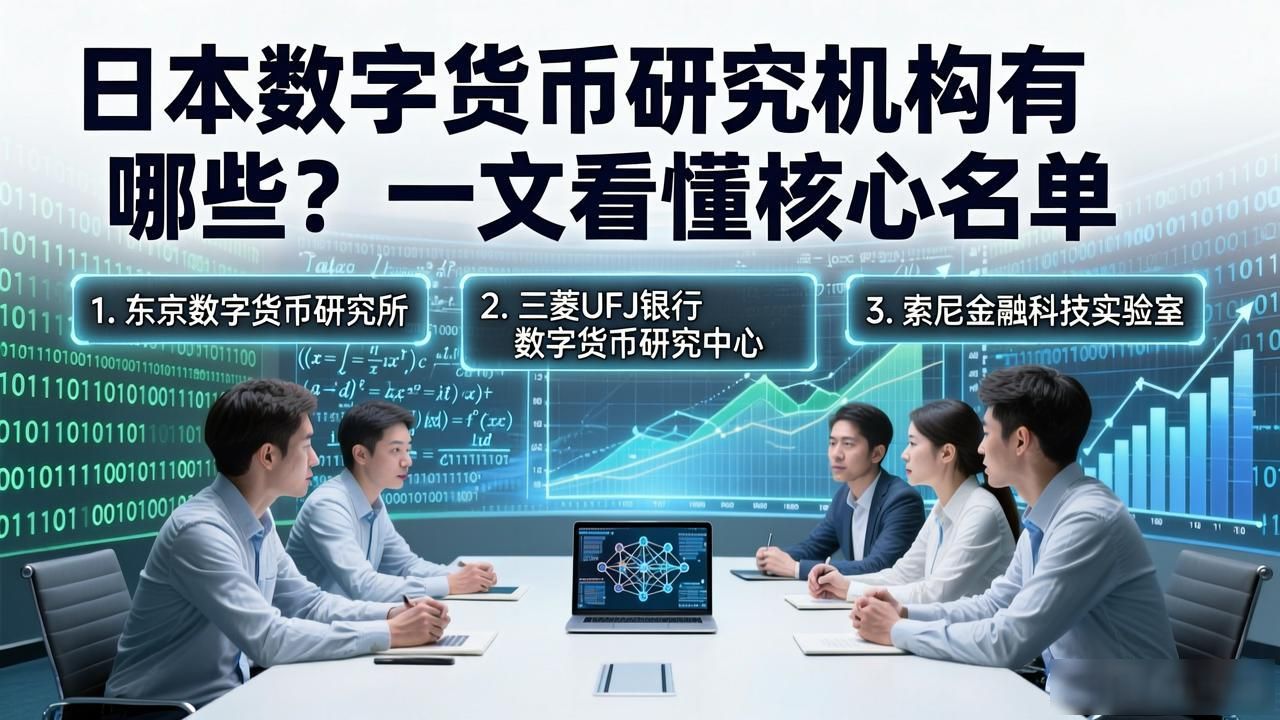 日本数字货币研究机构有哪些？一文看懂核心名单