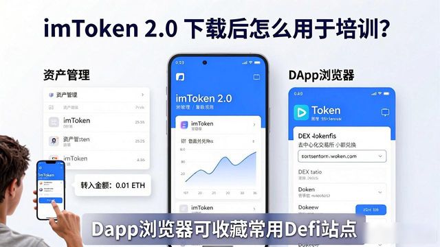 imToken 2.0 下载后怎么用于培训？手把手教操作