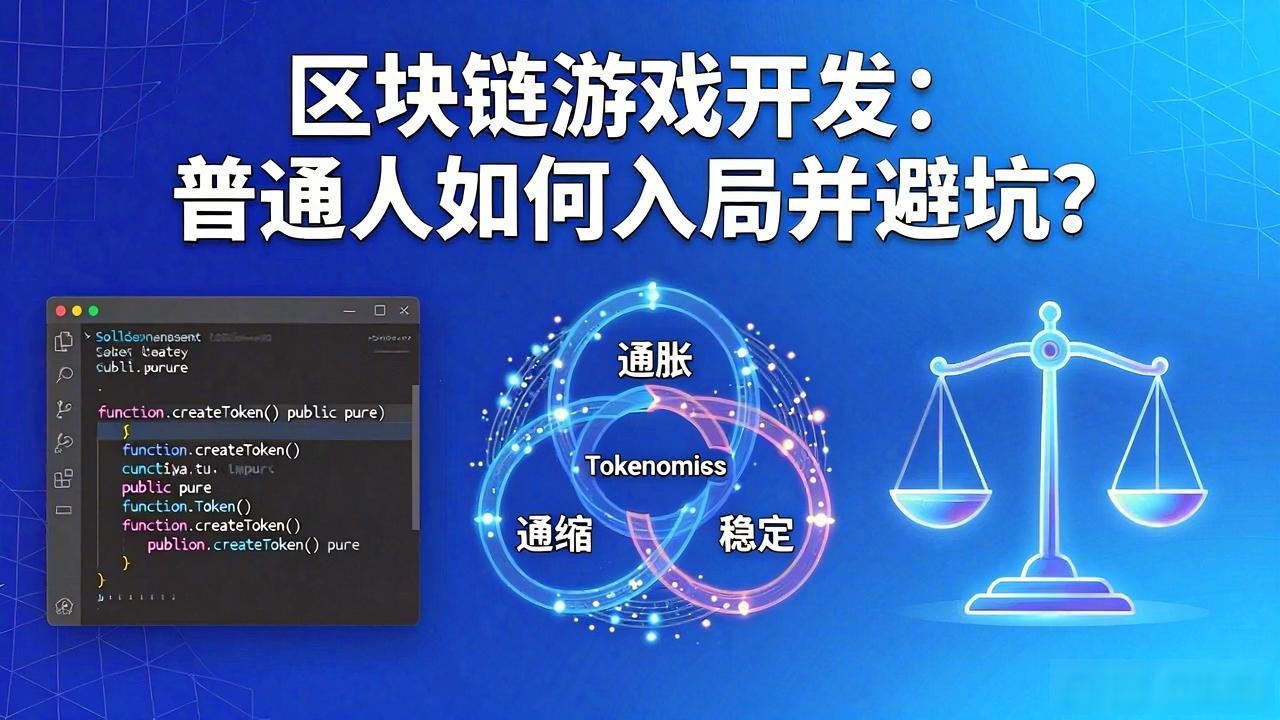 区块链游戏开发：普通人如何入局并避坑？