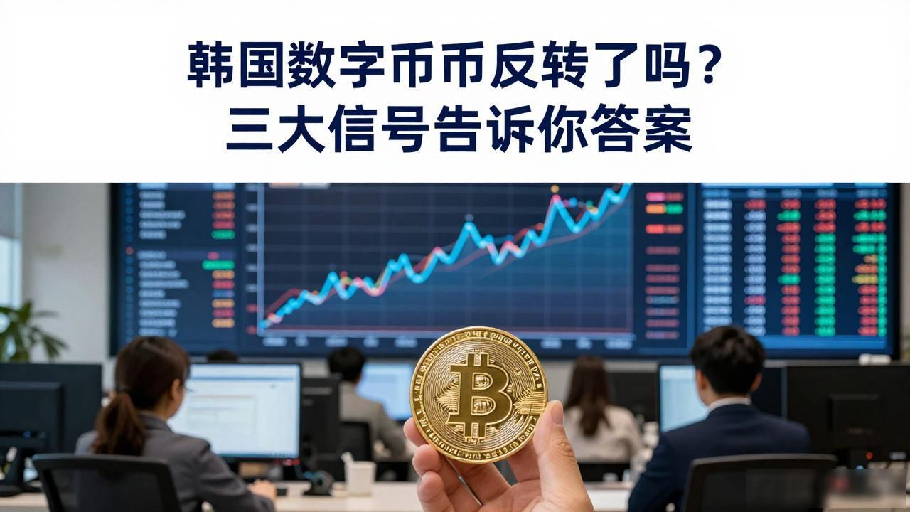 韩国数字货币反转了吗？三大信号告诉你答案