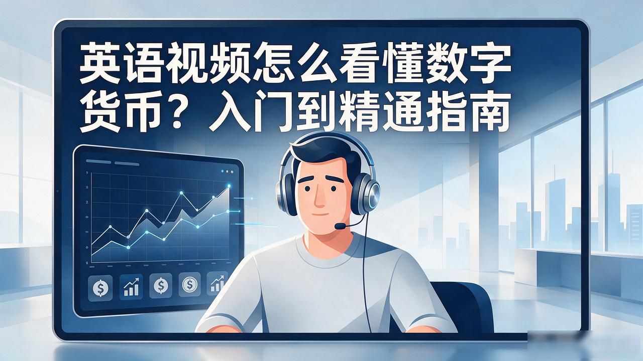 英语视频怎么看懂数字货币？入门到精通指南