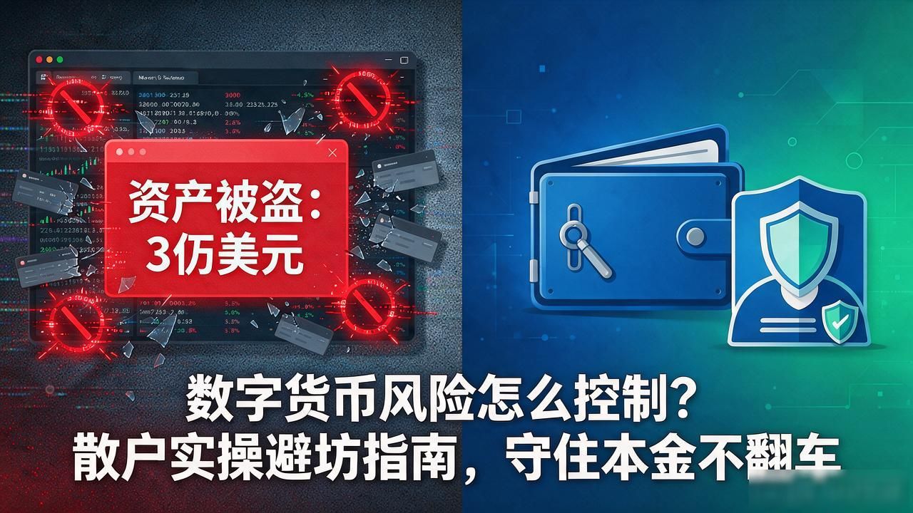 数字货币风险怎么控制？散户实操避坑指南，守住本金不翻车