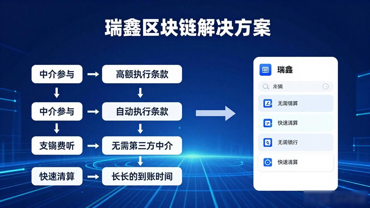 瑞鑫区块链怎么用：企业降本增效的真实案例解析