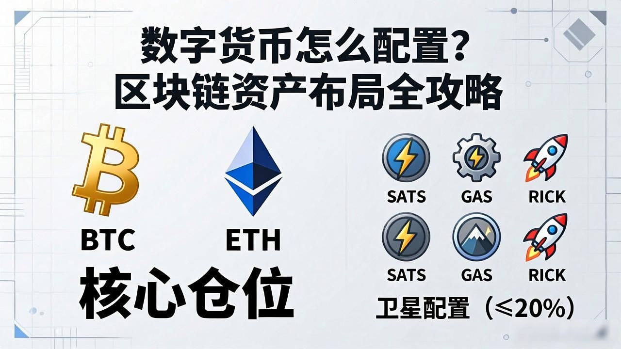 数字货币怎么配置？区块链资产布局全攻略