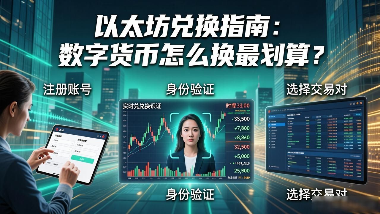 以太坊兑换指南：数字货币怎么换最划算？