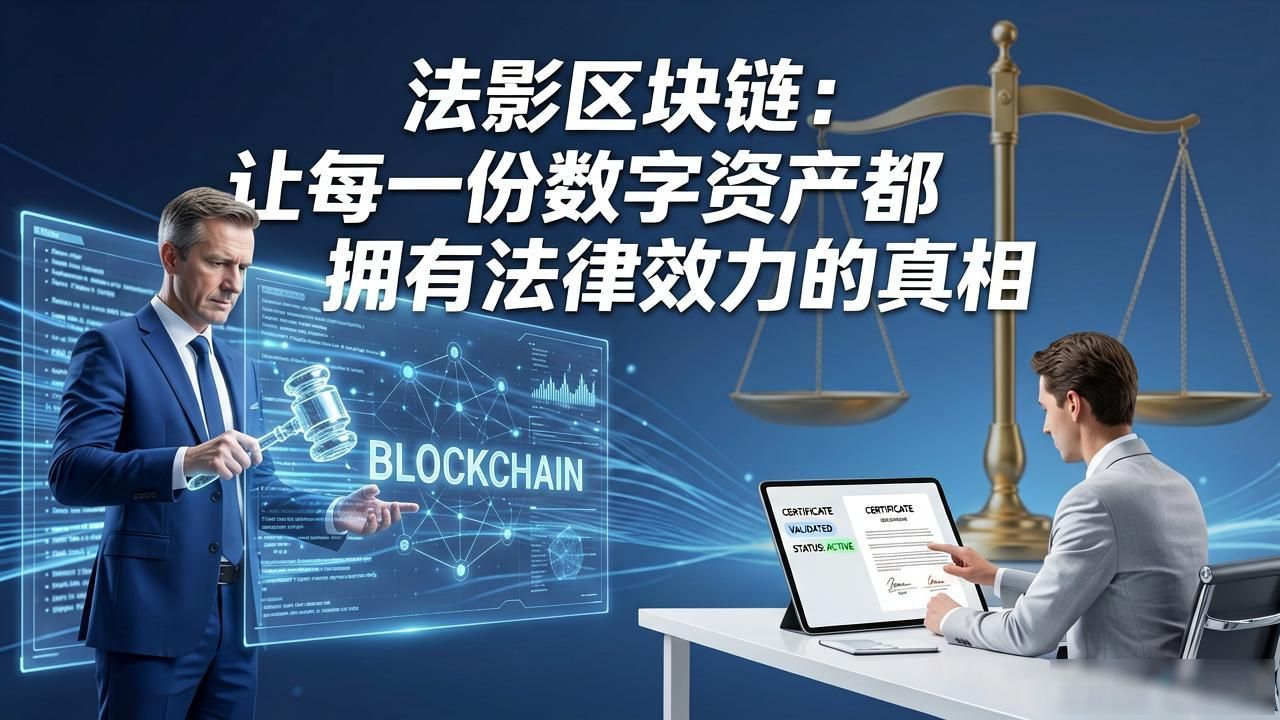法影区块链：让每一份数字资产都拥有法律效力的真相