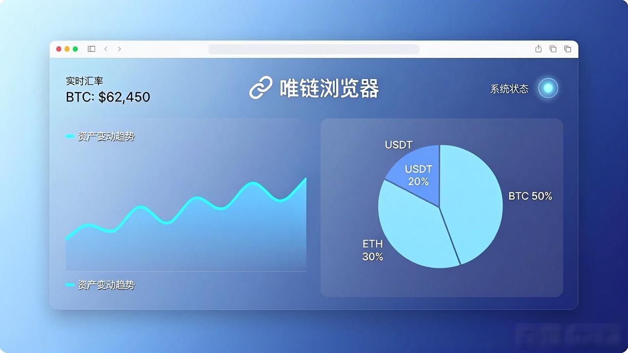 唯链浏览器怎么用？查交易看数据就靠它