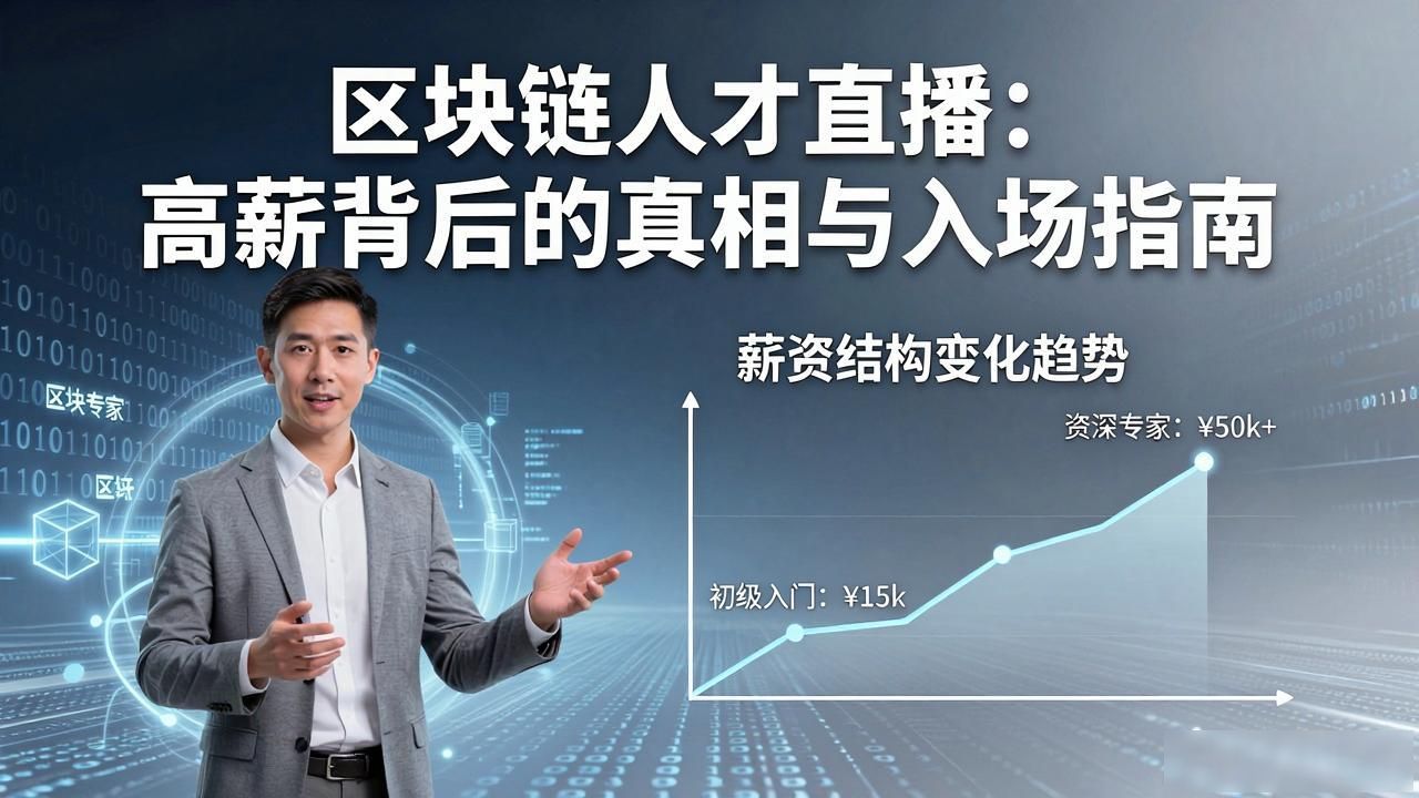 区块链人才直播：高薪背后的真相与入场指南