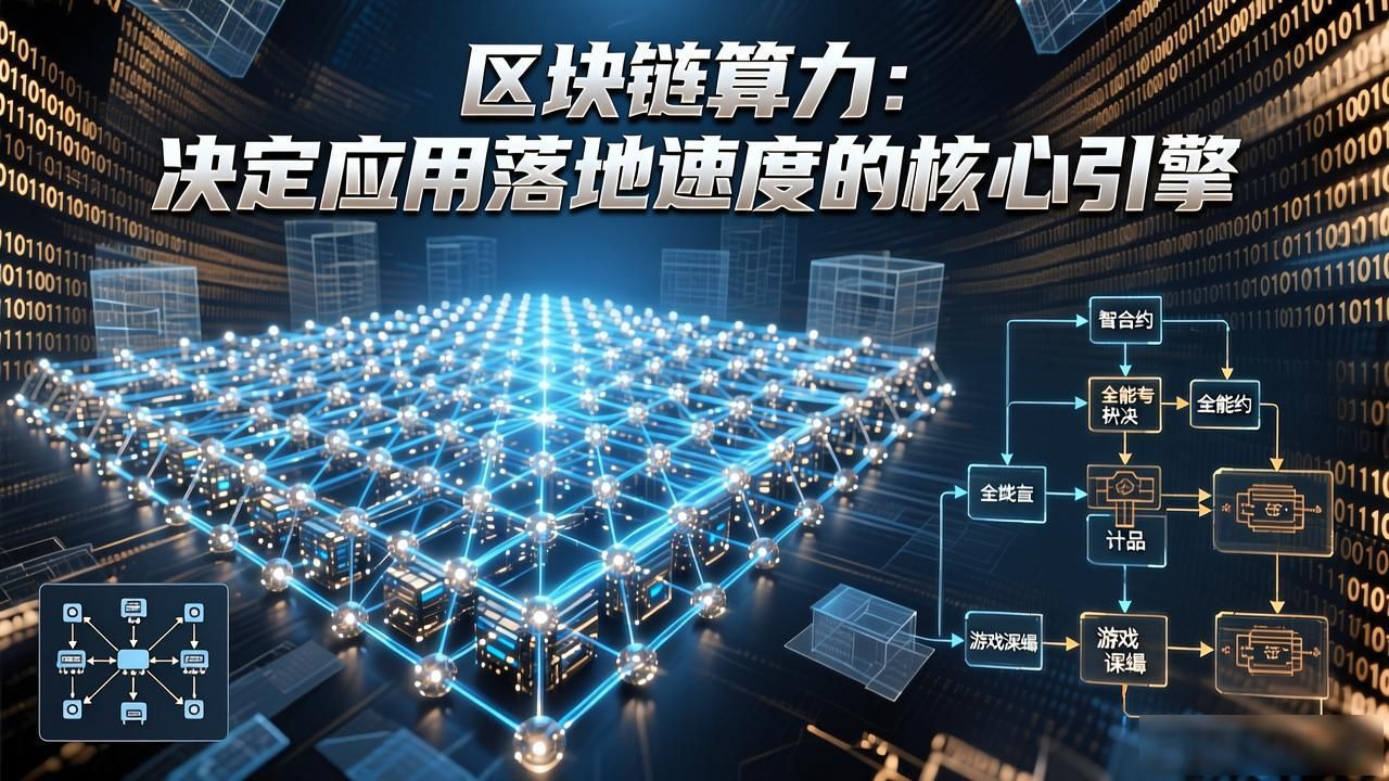 区块链算力：决定应用落地速度的核心引擎