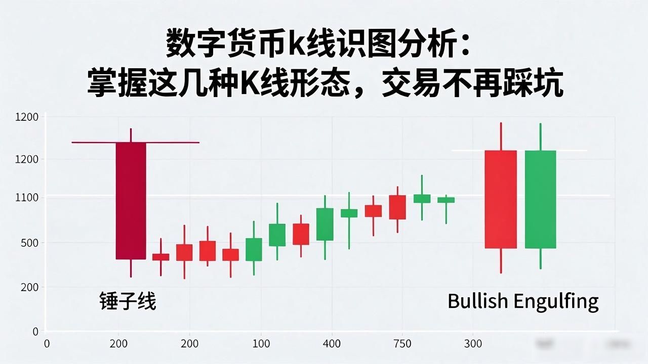 数字货币k线识图分析：掌握这几种K线形态，交易不再踩坑