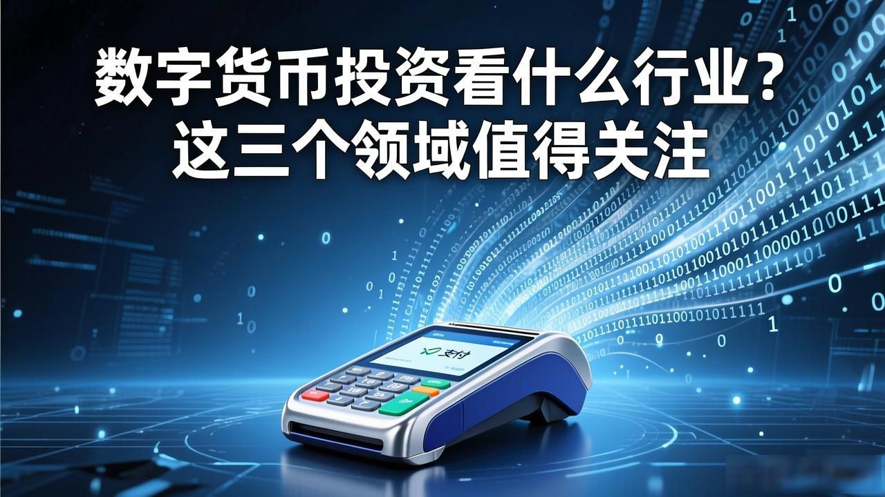 数字货币投资看什么行业？这三个领域值得关注