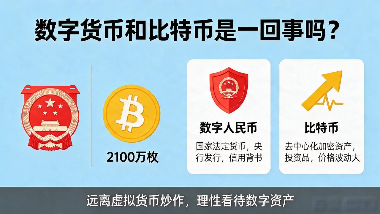 数字货币和比特币是一回事吗？看完这篇就懂了