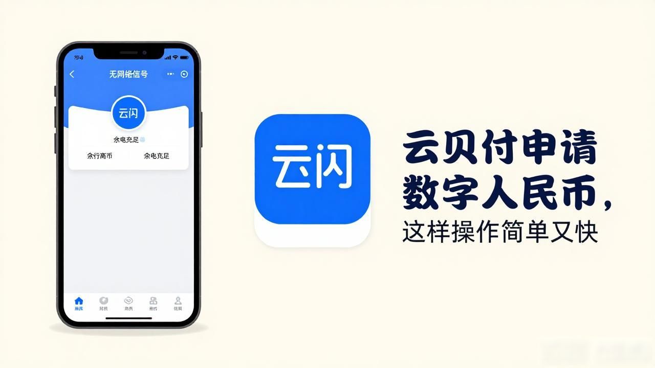 云闪付申请数字人民币，这样操作简单又快