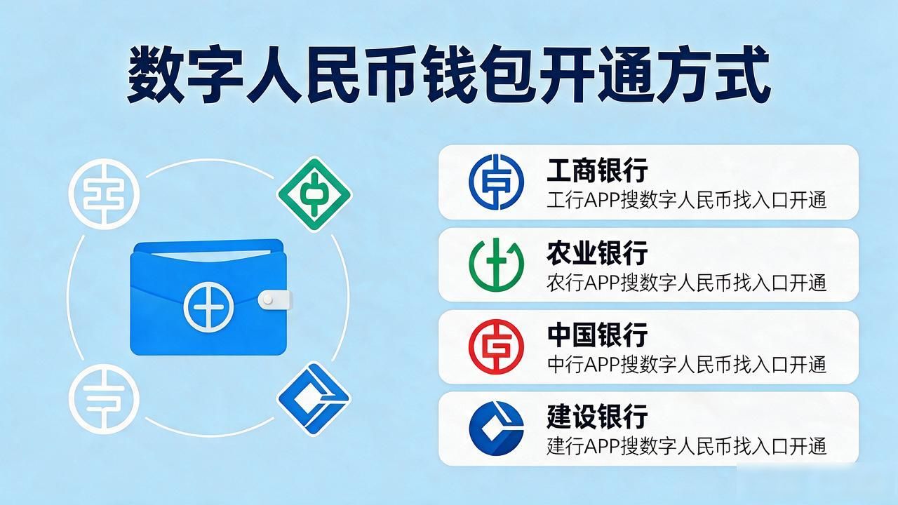 数字人民币app在哪下载，普通人怎么开通钱包