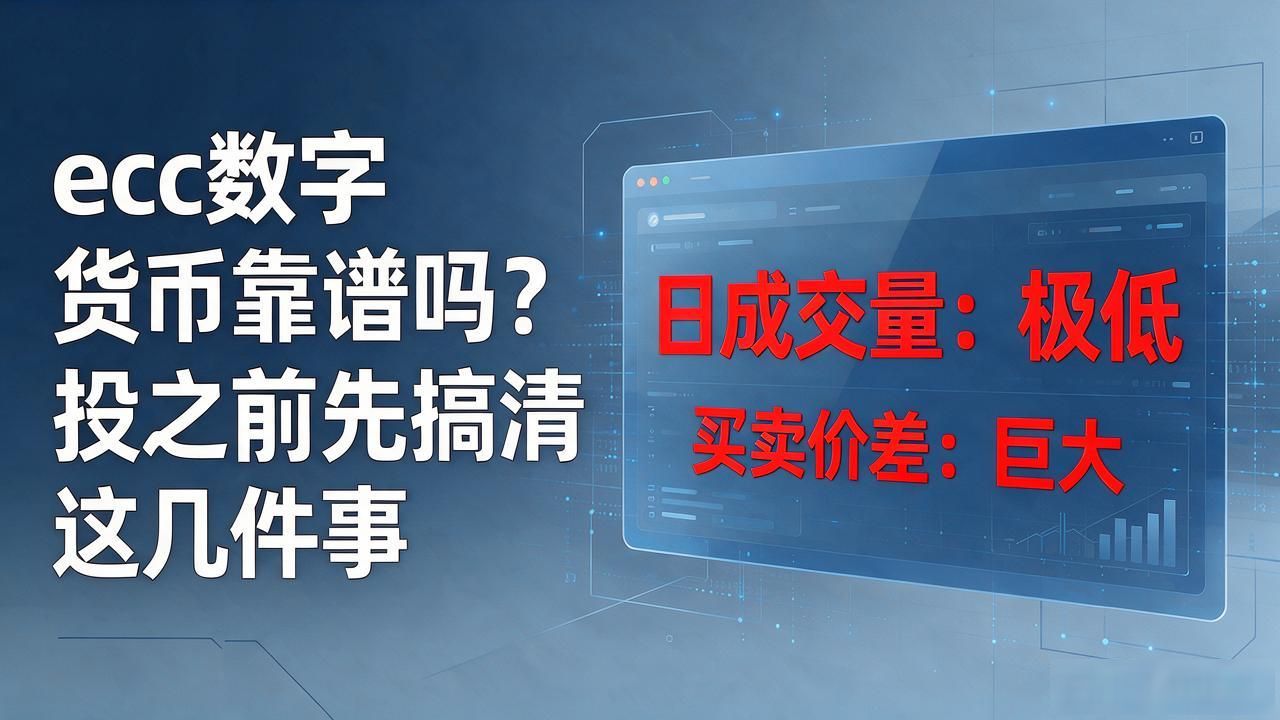 ecc数字货币靠谱吗？投之前先搞清这几件事