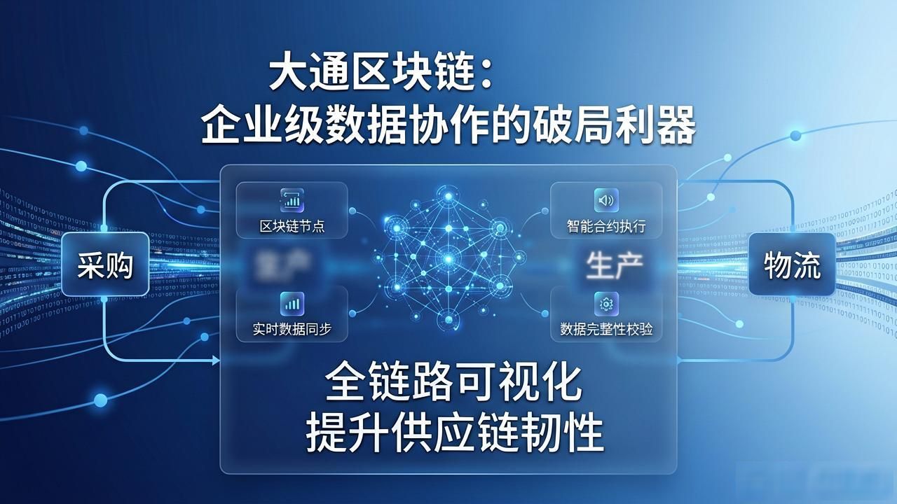 大通区块链：企业级数据协作的破局利器