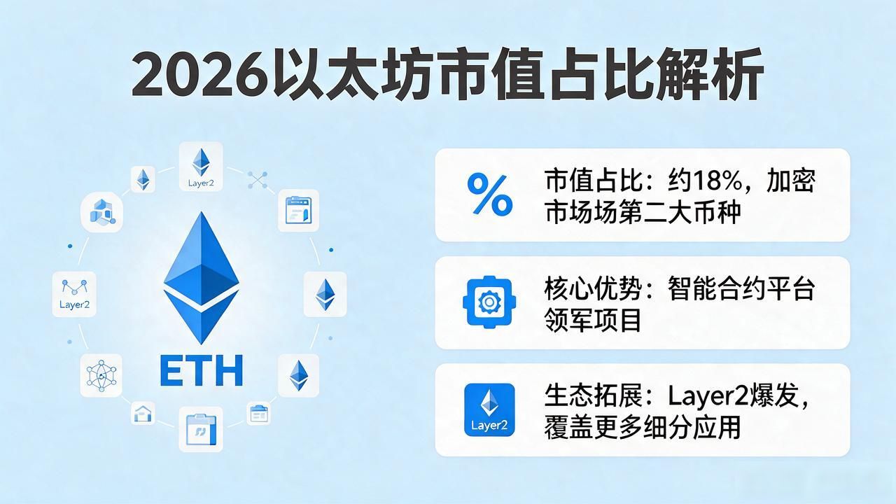 数字货币占比图解析：2026年主流币种市值格局一览