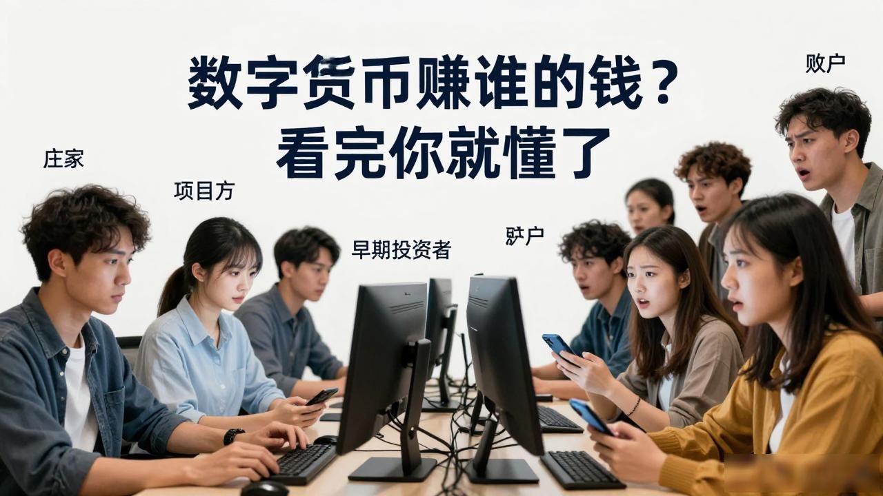 数字货币赚谁的钱_数字货币赚钱原理_数字货币与传统资产区别