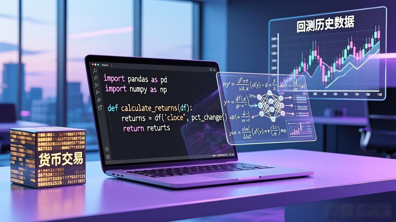 数字量化货币的_量化交易数字货币_Python量化模型回测