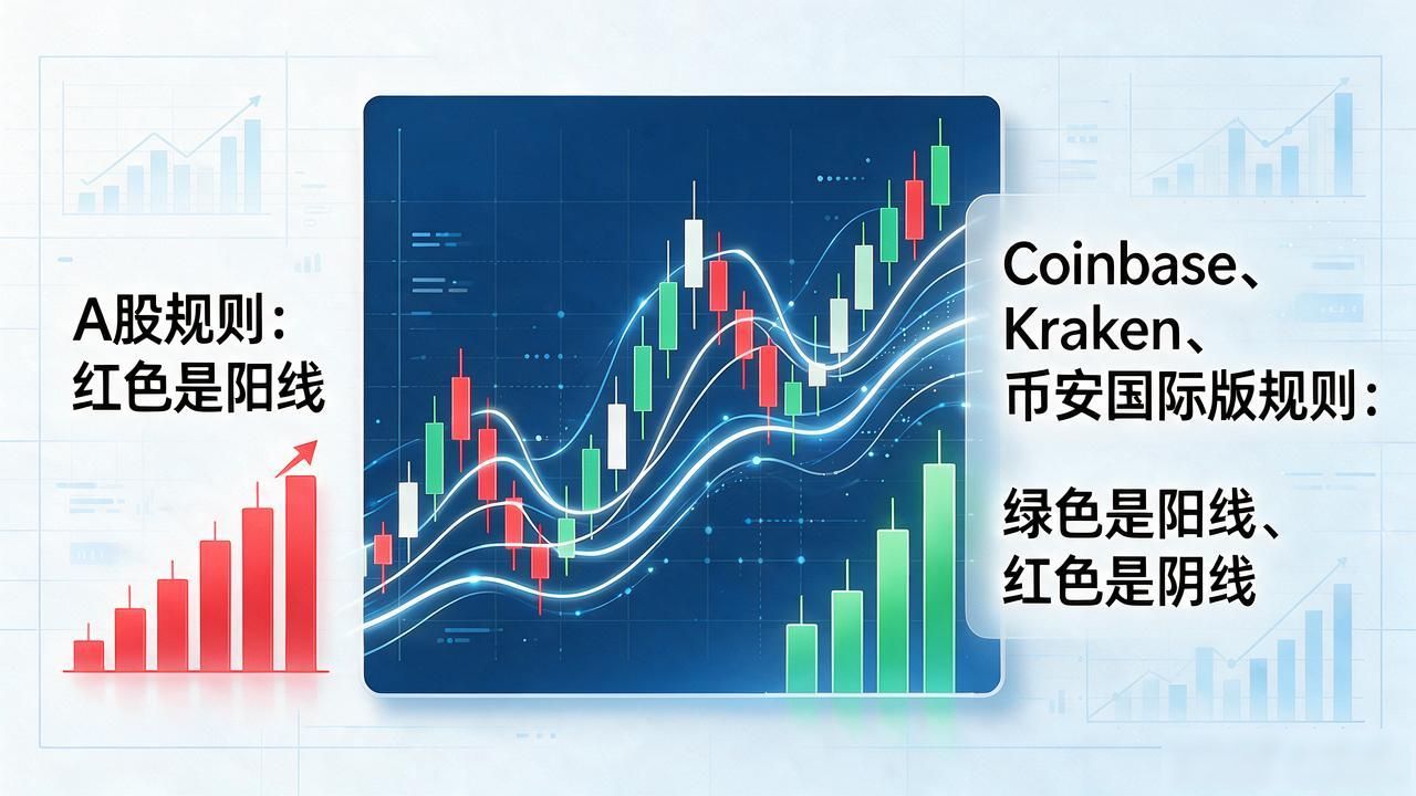 数字货币里红色到底是阳线吗？一文说清楚