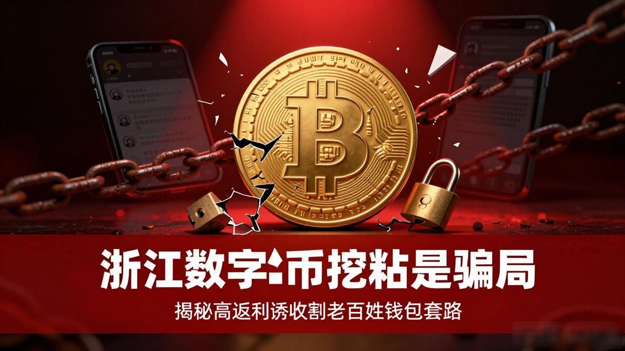 浙江数字货币挖矿是骗局 揭秘高返利诱收割老百姓钱包套路