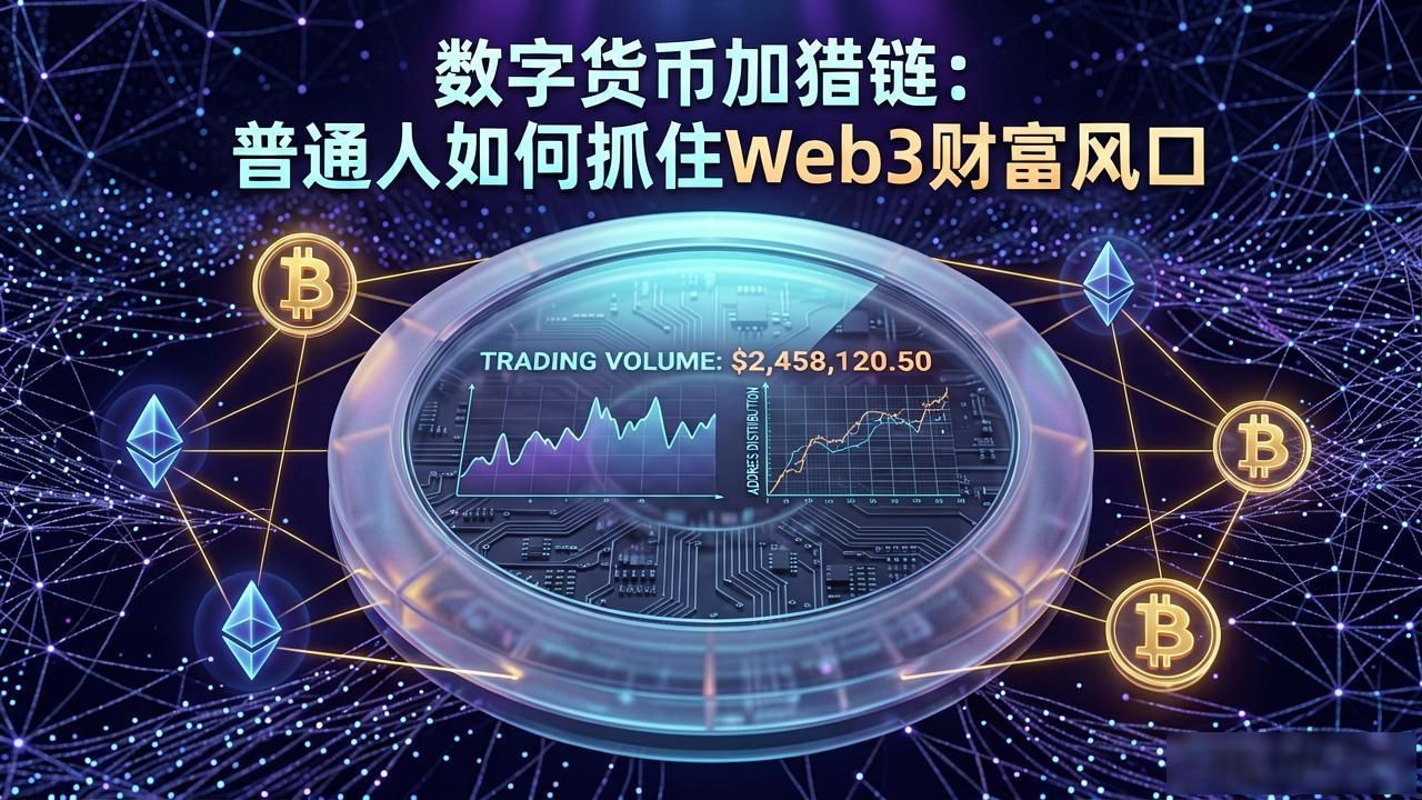 数字货币加猎链：普通人如何抓住Web3财富风口