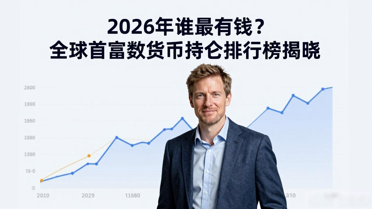 2026年谁最有钱？全球首富数字货币持仓排行榜揭晓