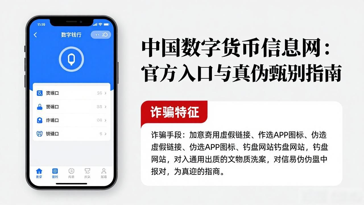 中国数字货币信息网：官方入口与真伪甄别指南
